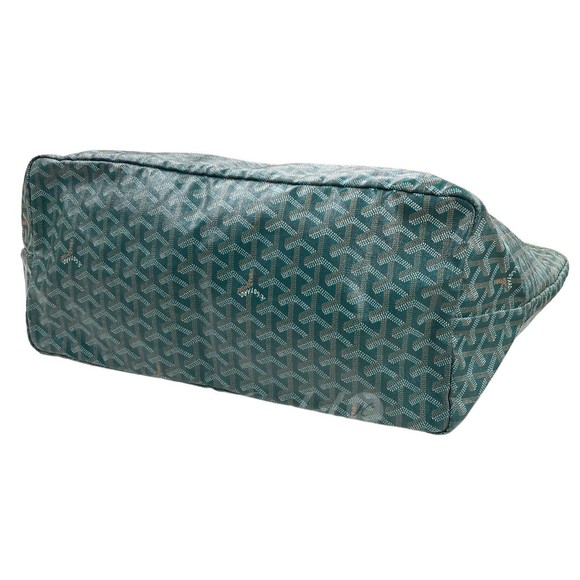 Goyard Saint-Louis GM All-Over Pattern Tote Bag Green - Picture 8 of 8